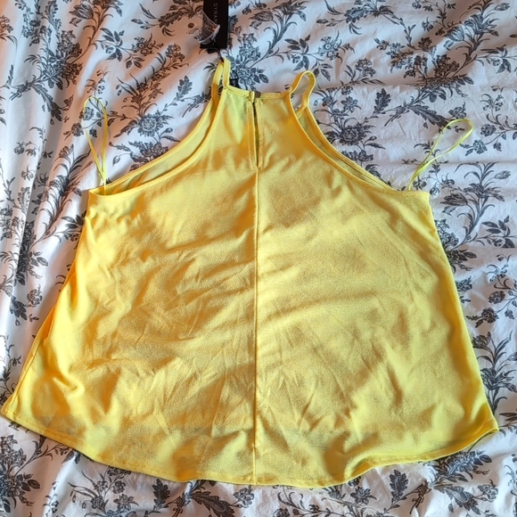 A-line halter top - pineapple - Picture 2 of 3